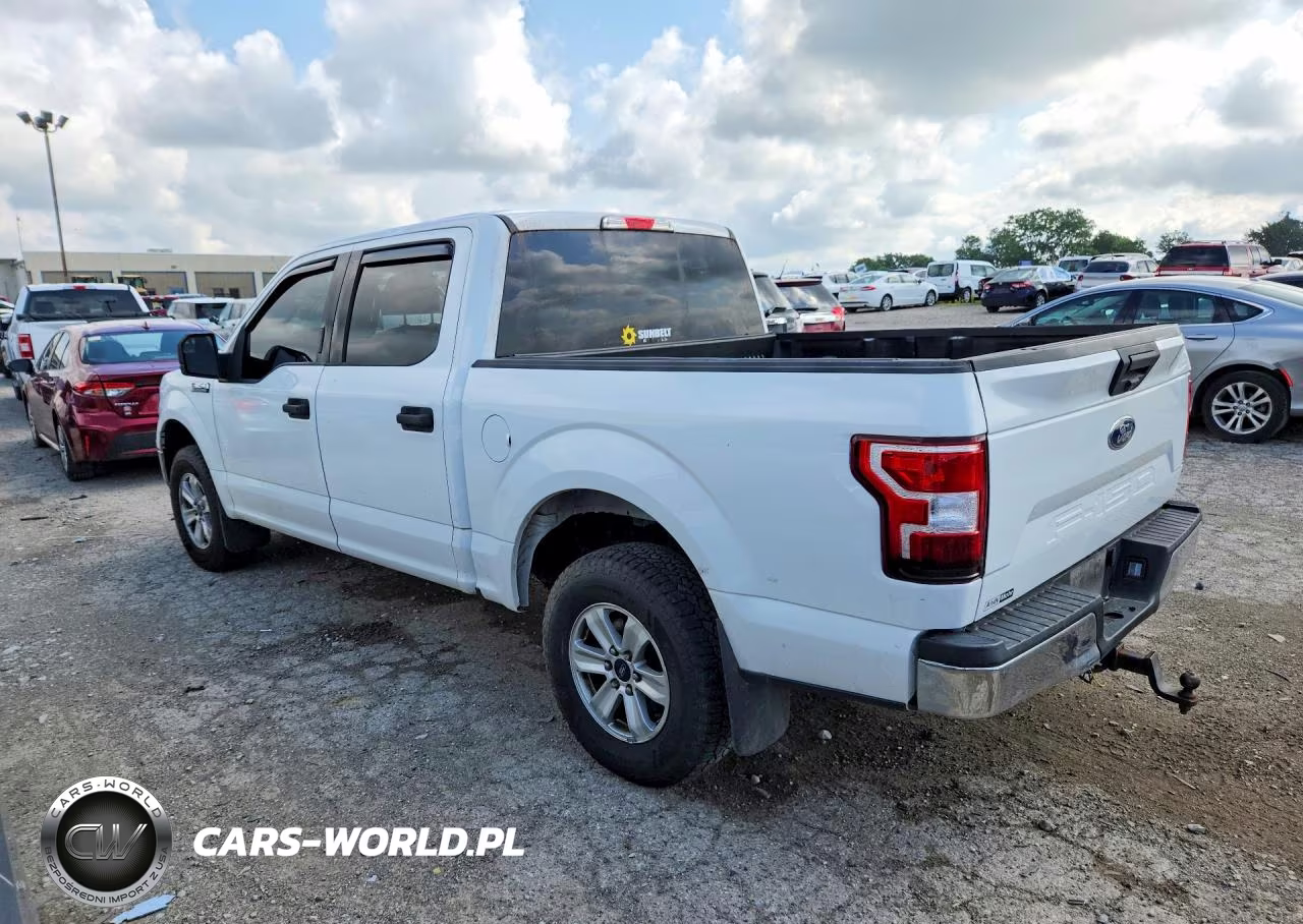 2018 Ford F150 Supercrew VIN:1FTEW1E56JFC55412 - 2