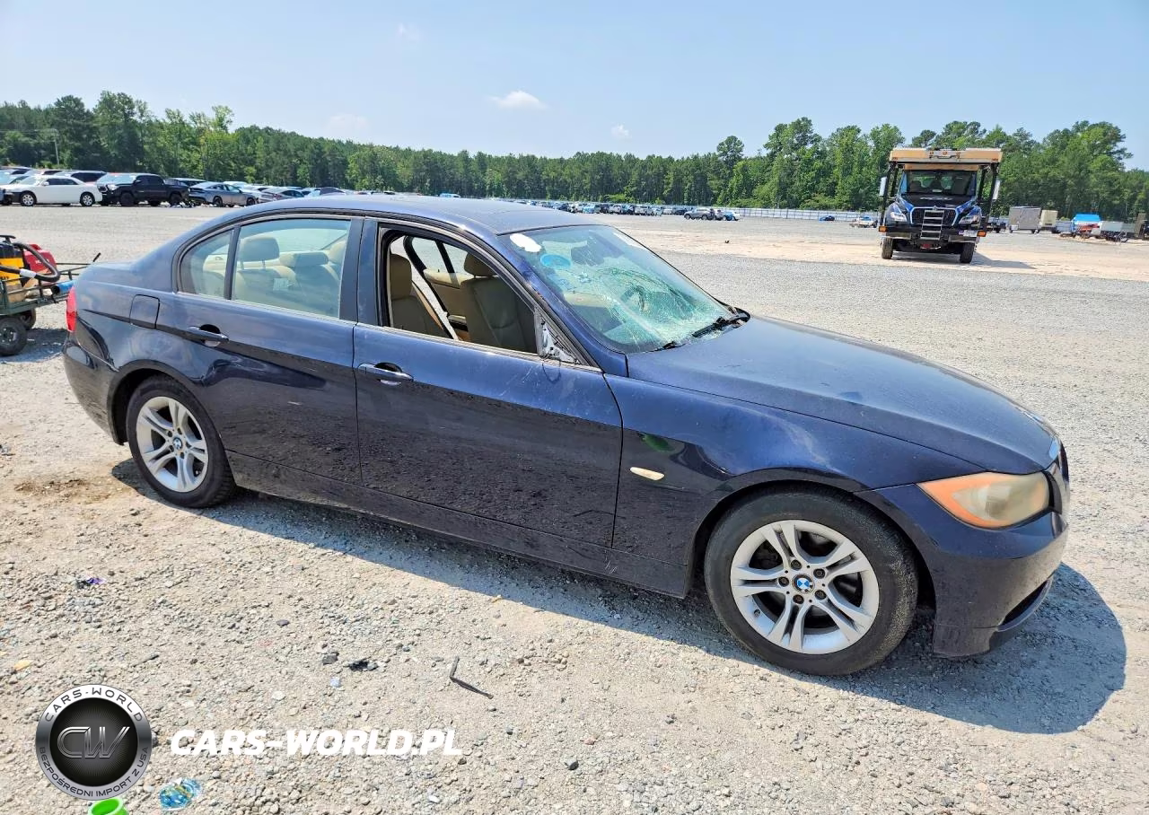 2008 BMW 328 I VIN:WBAVA37538NL45184 - 4