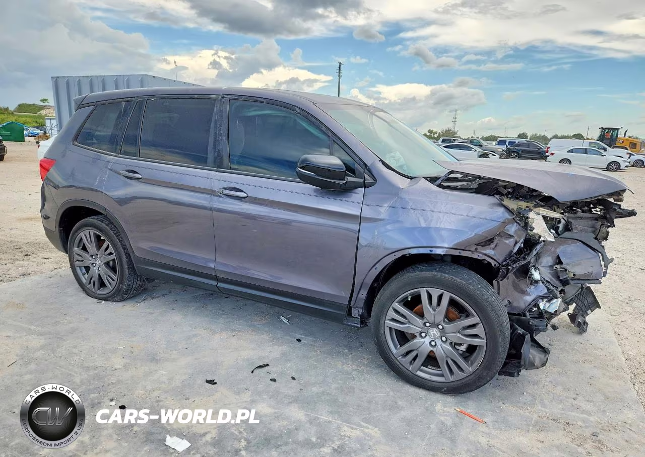 2021 Honda Passport Exl VIN:5FNYF7H5XMB016059 - 4