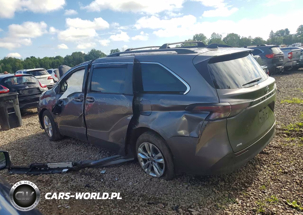 2024 Toyota Sienna Xle 7-Passenger VIN:5TDJSKFC9RS129960 - 2