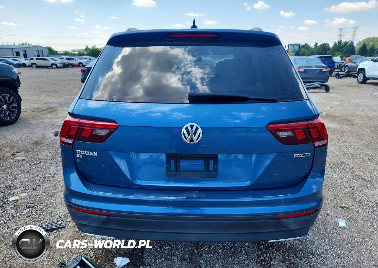 2019 Volkswagen Tiguan Se VIN:3VV2B7AX9KM100445 - 6