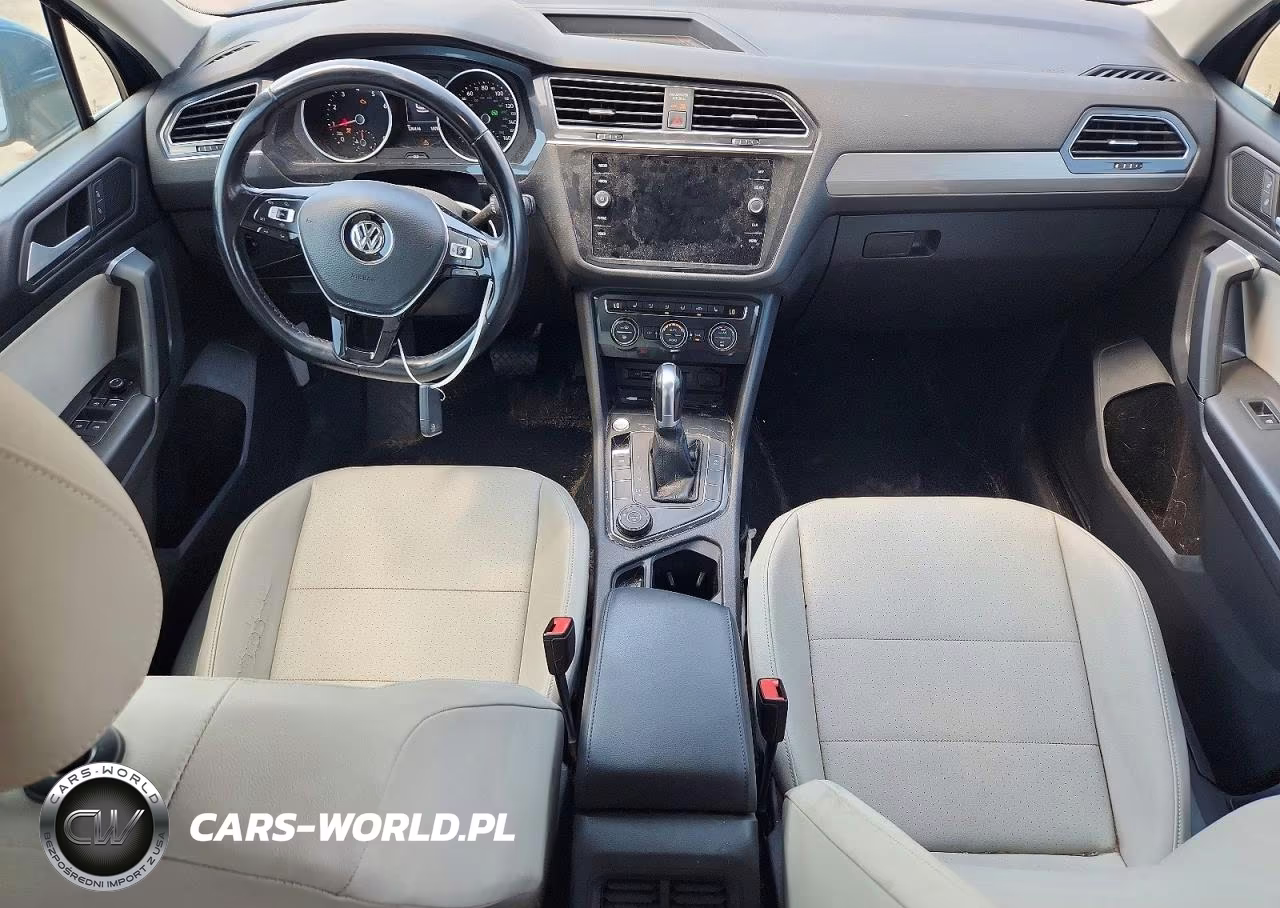 2019 Volkswagen Tiguan Se VIN:3VV2B7AX9KM100445 - 8