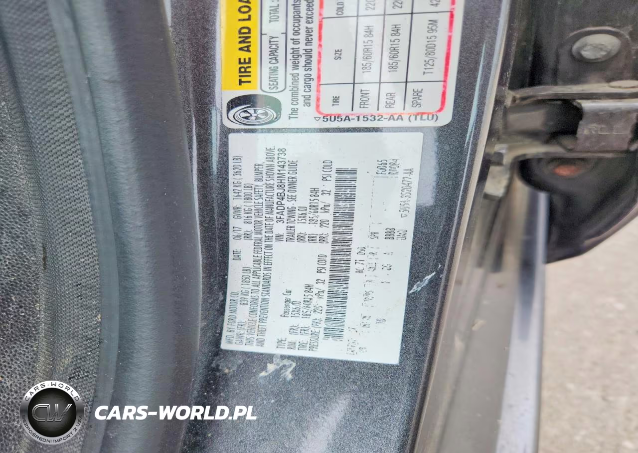2017 Ford Fiesta Se VIN:3FADP4BJ8HM143738 - 12