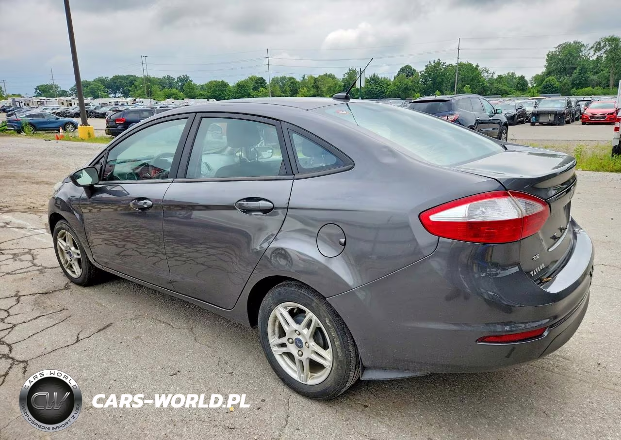 2017 Ford Fiesta Se VIN:3FADP4BJ8HM143738 - 2