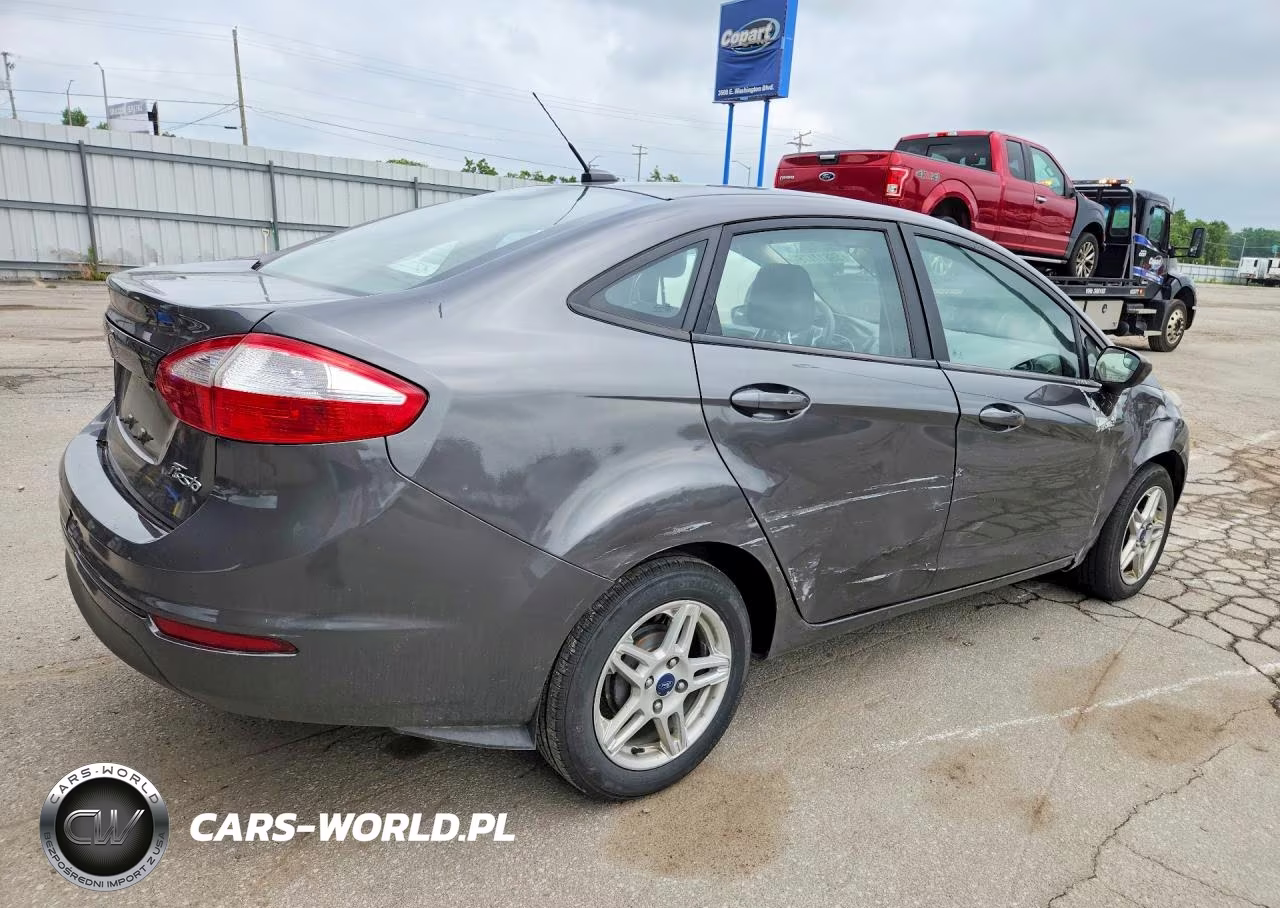 2017 Ford Fiesta Se VIN:3FADP4BJ8HM143738 - 3