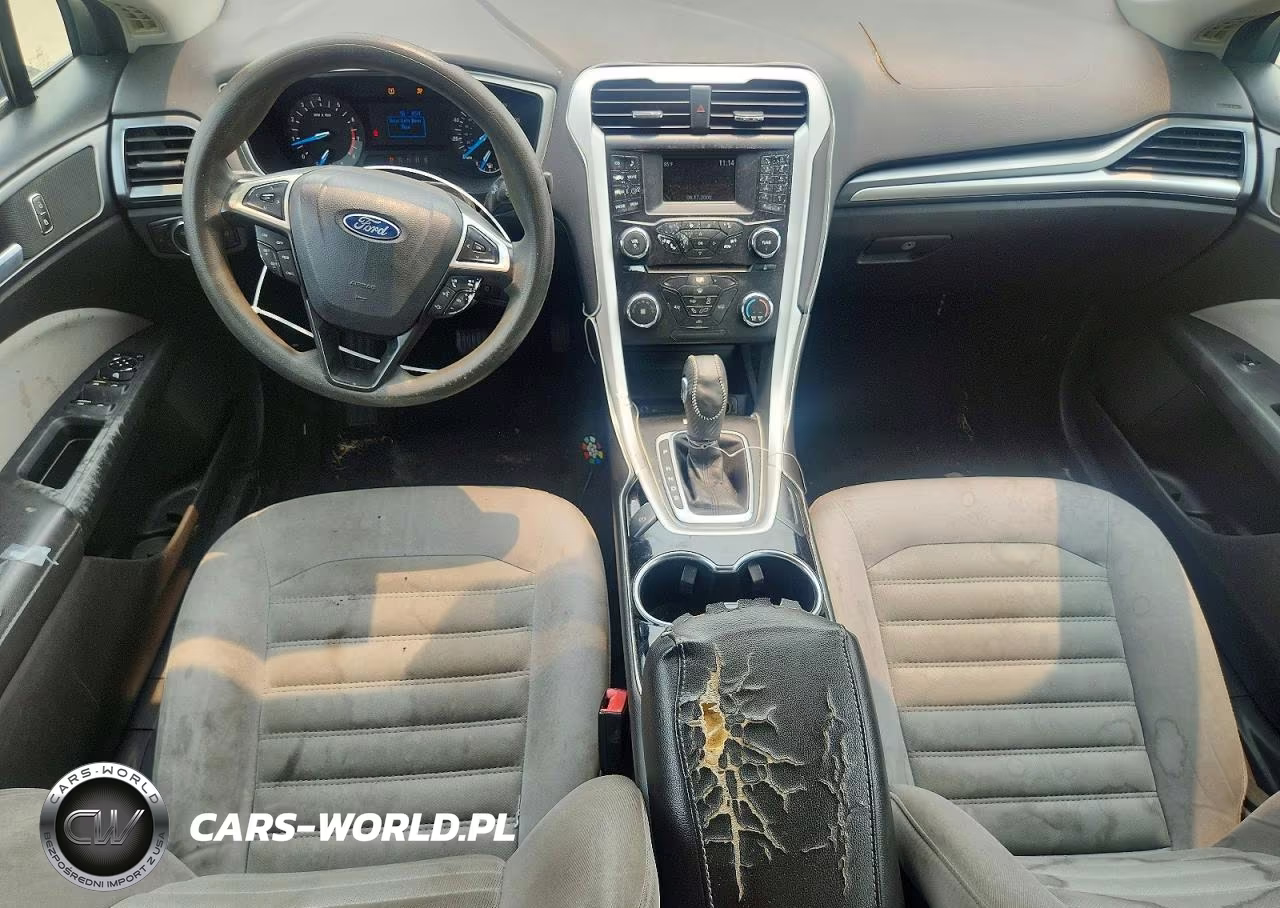 2014 Ford Fusion S VIN:3FA6P0G71ER252622 - 8