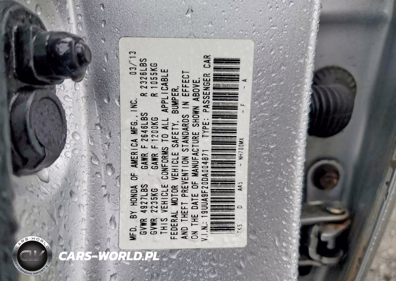 2013 Acura Tl VIN:19UUA9F20DA004871 - 13