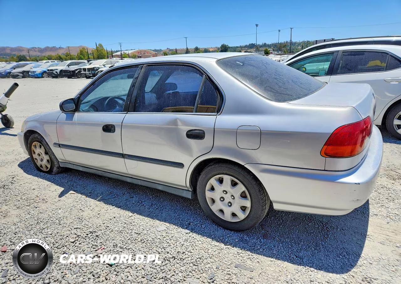1998 Honda Civic Lx VIN:2HGEJ6672WH625645 - 2