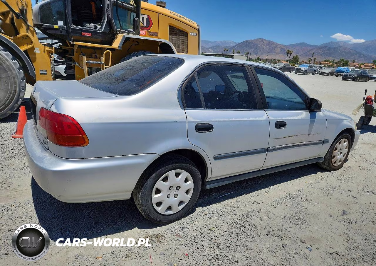 1998 Honda Civic Lx VIN:2HGEJ6672WH625645 - 3