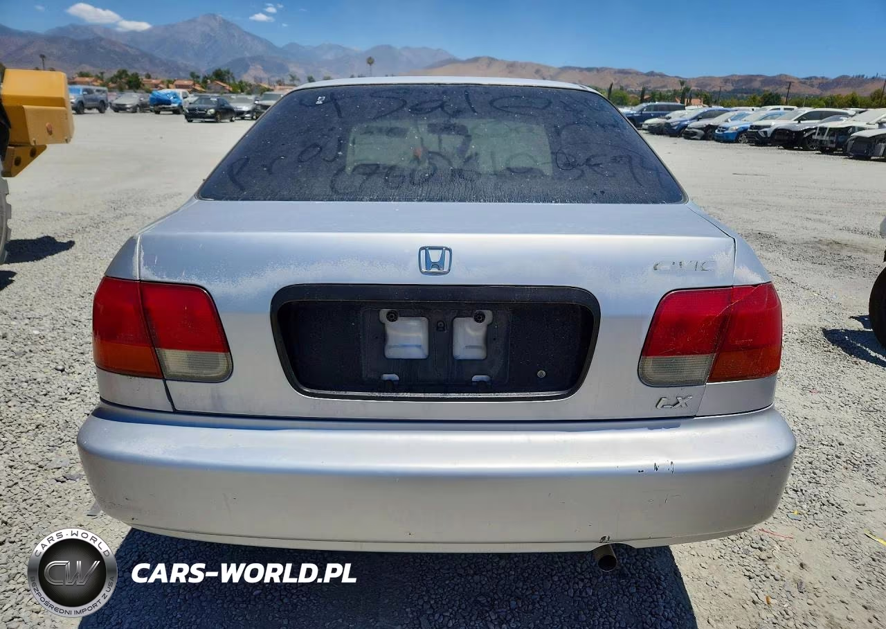 1998 Honda Civic Lx VIN:2HGEJ6672WH625645 - 6