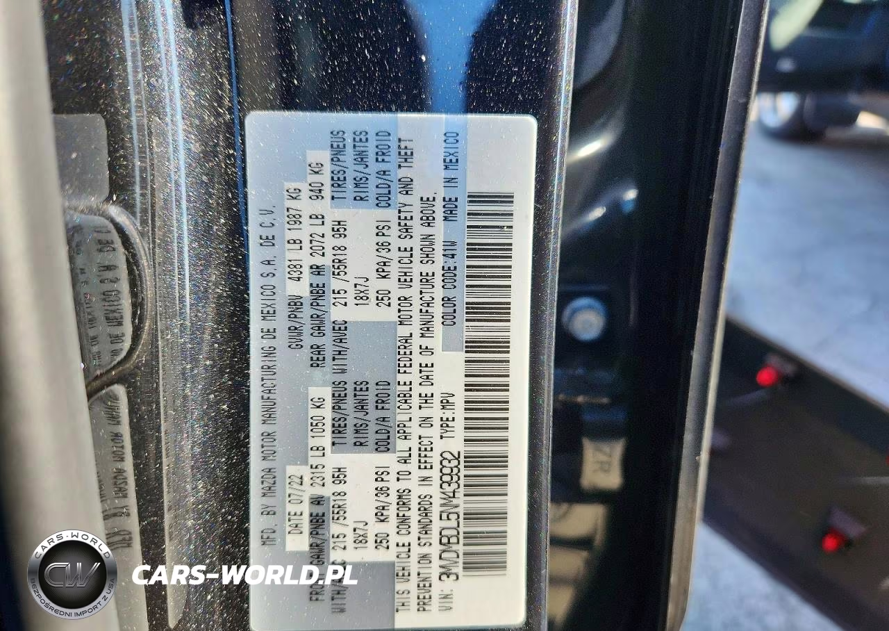 2022 Mazda Cx-30 Premium VIN:3MVDMBDL5NM439932 - 12