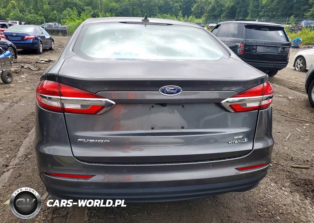 2019 Ford Fusion Se VIN:3FA6P0LU3KR241421 - 6