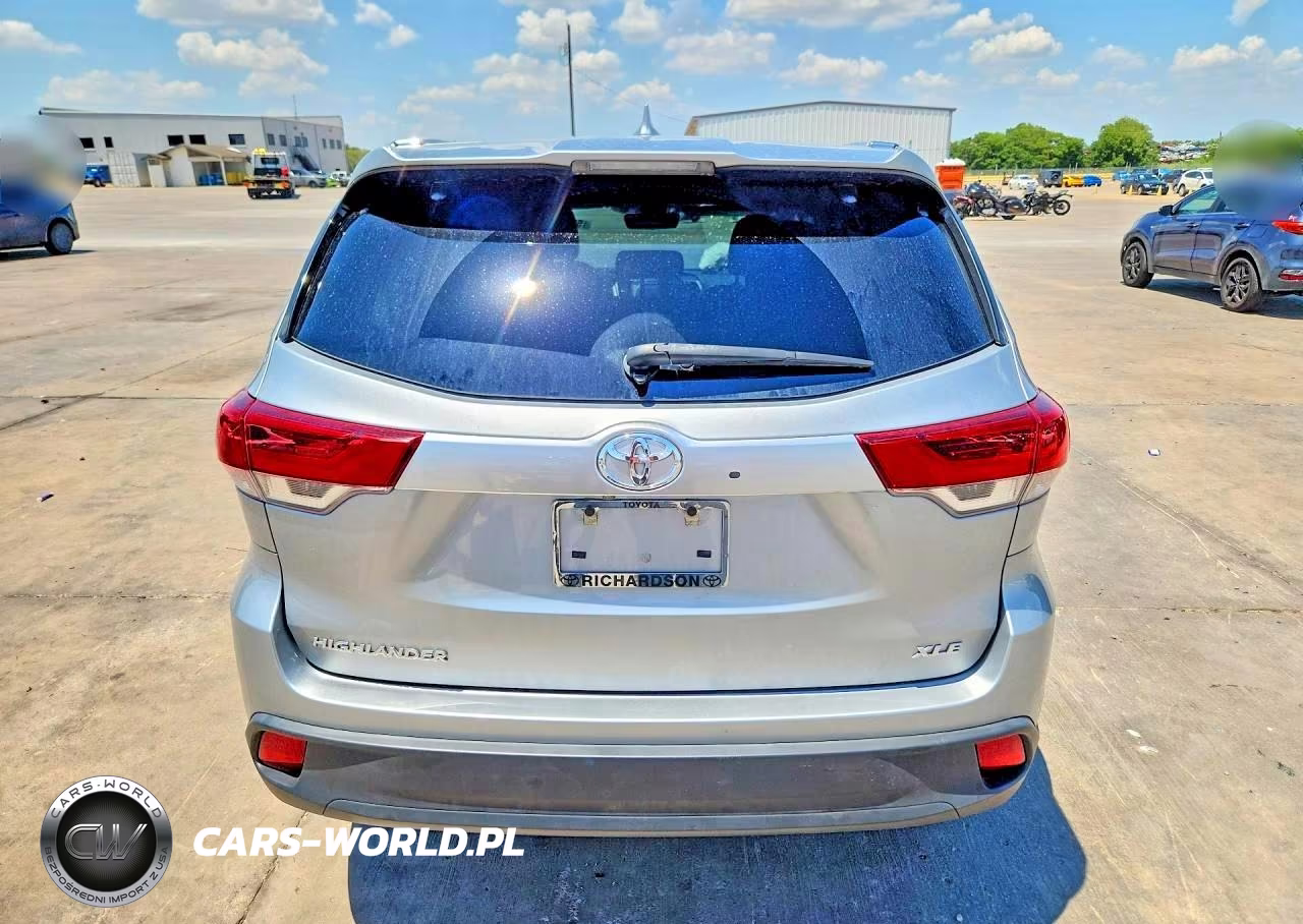 2019 Toyota Highlander Xle VIN:5TDKZRFH8KS565273 - 6