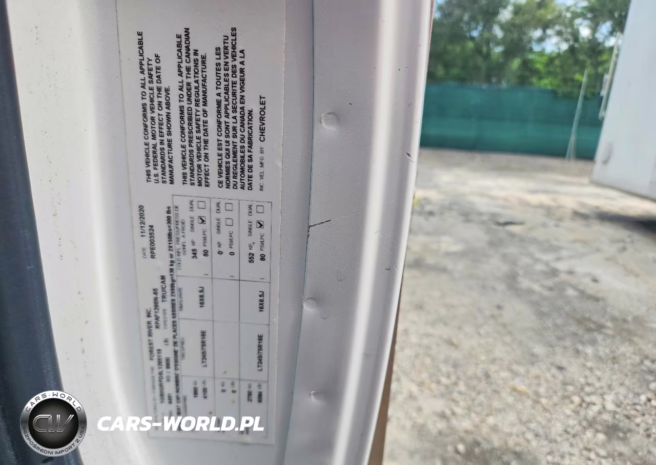 2020 Chevrolet Express Delivery Truck VIN:1GB0GRFG0L1265119 - 14
