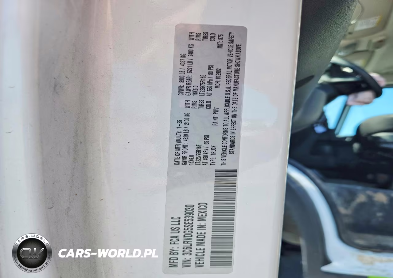 2025 Ram Promaster 2500 2500 High VIN:3C6LRVDG5SE539030 - 13