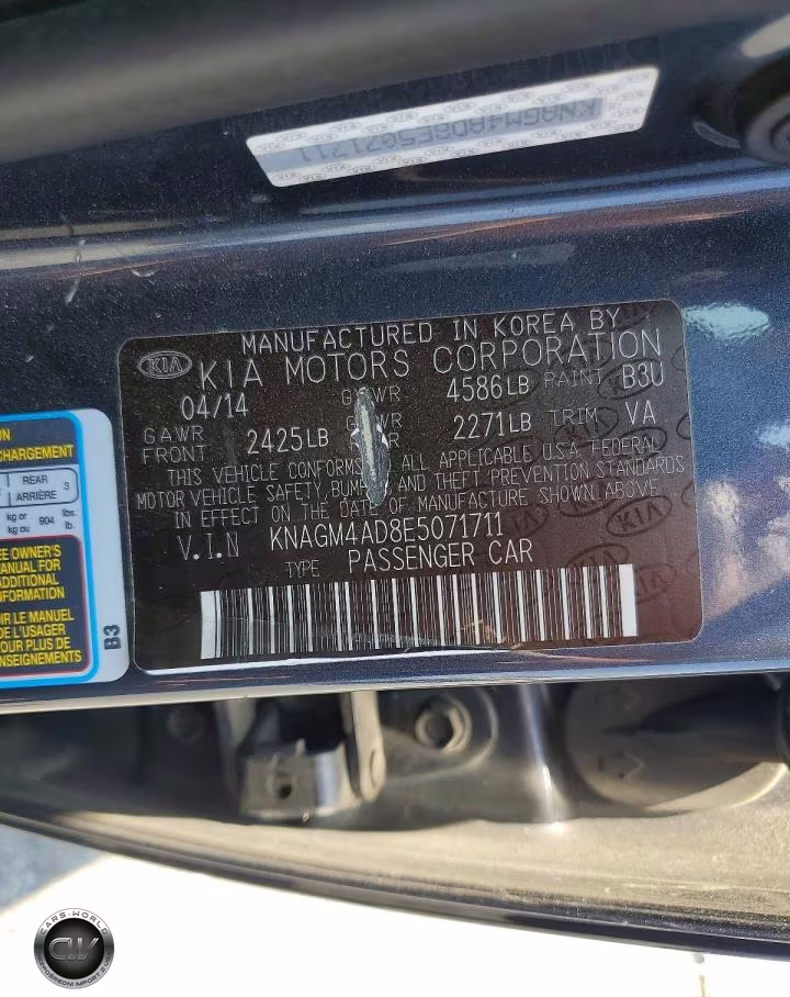 2014 Kia Optima Hybrid Lx VIN:KNAGM4AD8E5071711 - 12