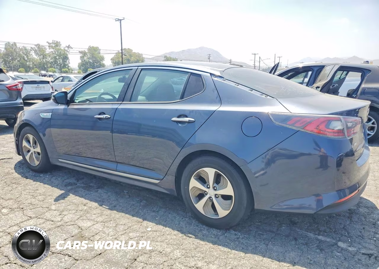 2014 Kia Optima Hybrid Lx VIN:KNAGM4AD8E5071711 - 2