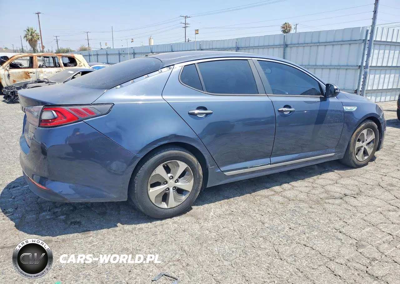 2014 Kia Optima Hybrid Lx VIN:KNAGM4AD8E5071711 - 3
