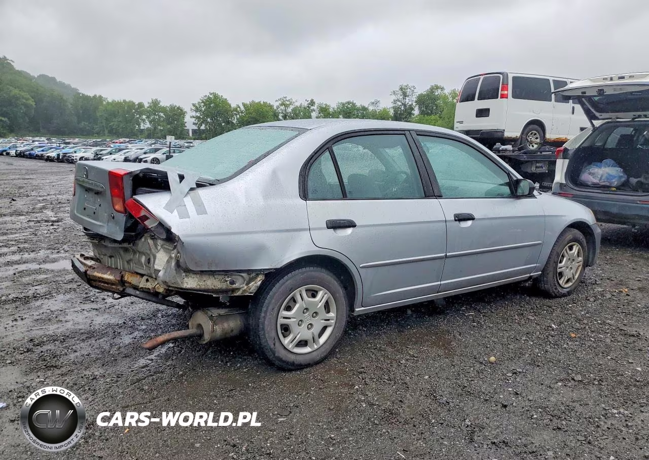 2001 Honda Civic Lx VIN:2HGES16541H603282 - 3