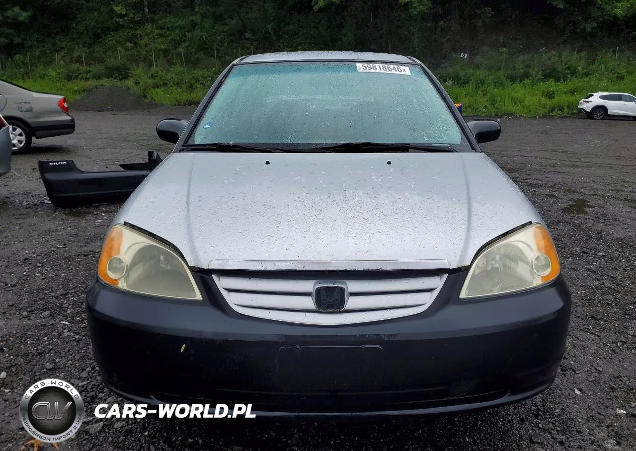 2001 Honda Civic Lx VIN:2HGES16541H603282 - 5