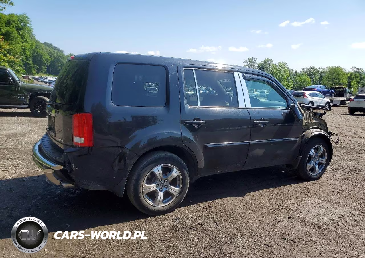 2015 Honda Pilot Exl VIN:5FNYF4H52FB054550 - 3