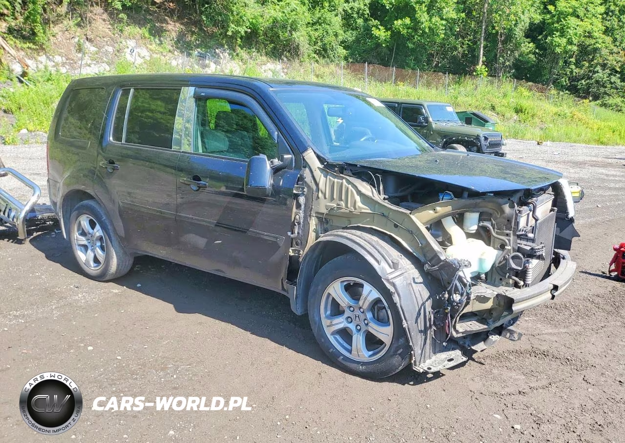 2015 Honda Pilot Exl VIN:5FNYF4H52FB054550 - 4