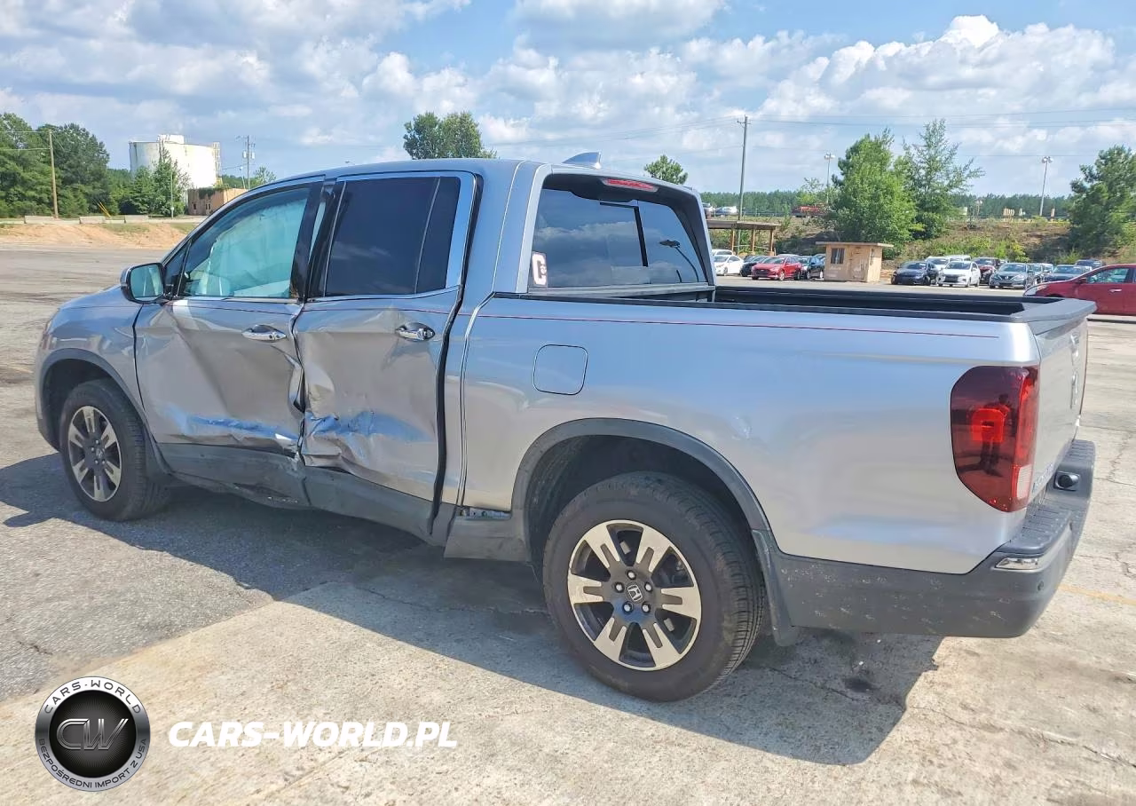2017 Honda Ridgeline Rtl VIN:5FPYK3F71HB034701 - 2