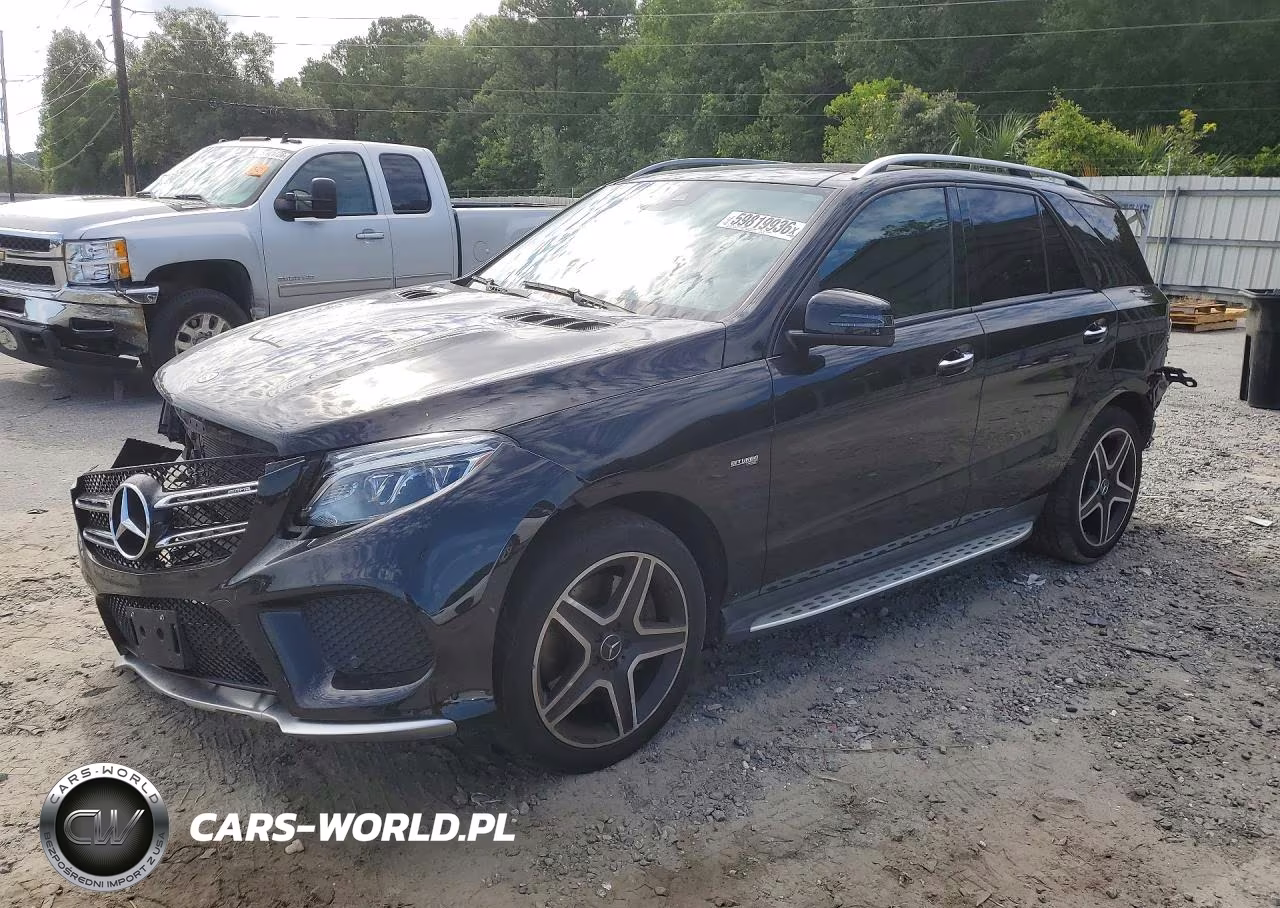 2017 Mercedes-Benz Gle 43 Amg VIN:4JGDA6EB6HA962736 - 1