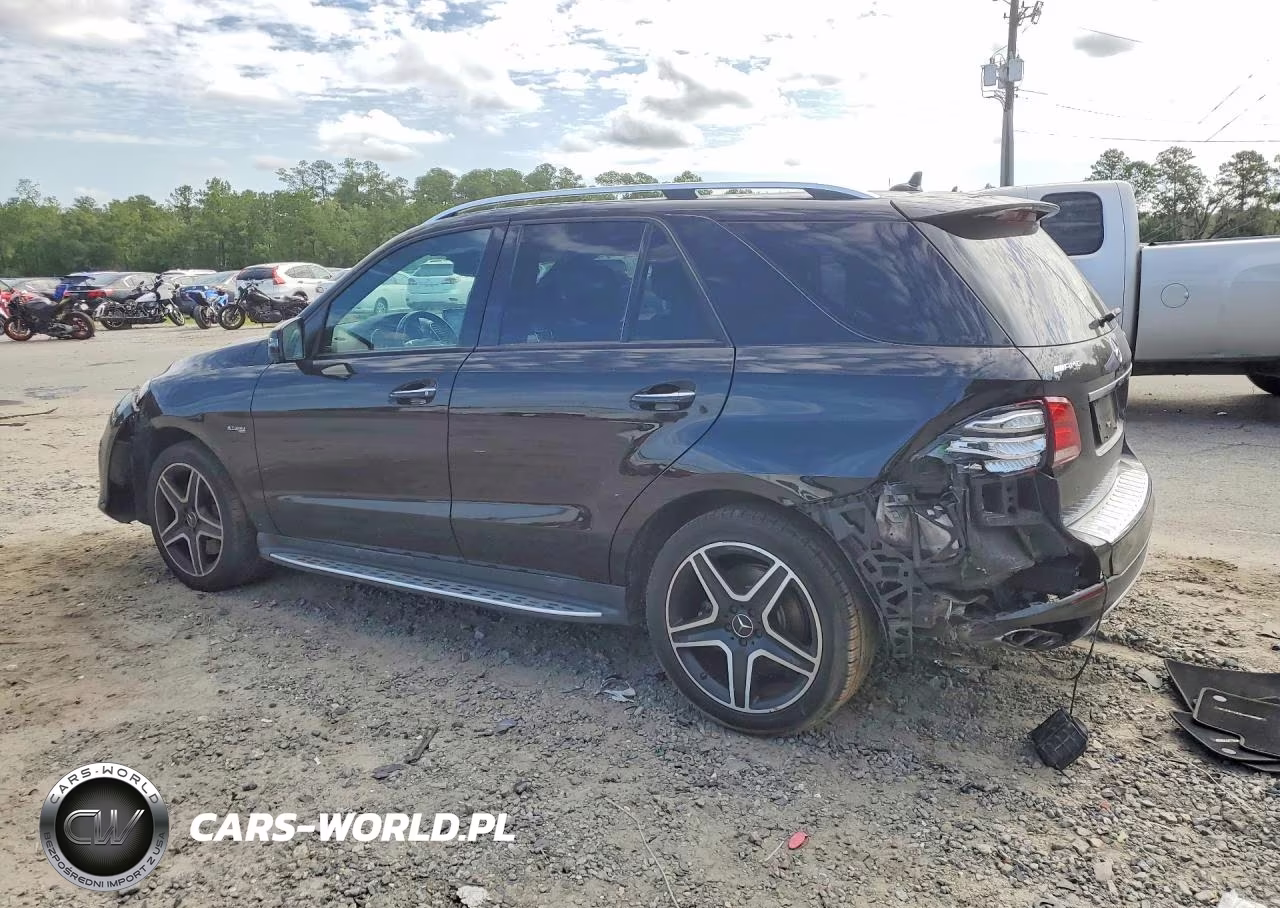 2017 Mercedes-Benz Gle 43 Amg VIN:4JGDA6EB6HA962736 - 2