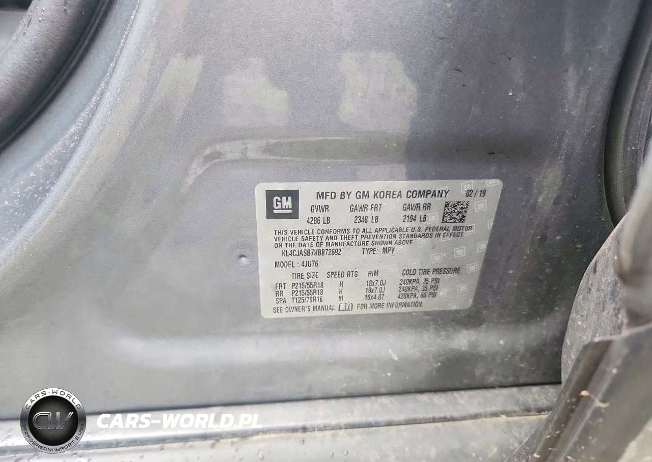 2019 Buick Encore Preferred VIN:KL4CJASB7KB872692 - 13