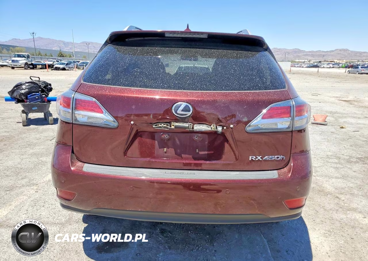 2013 Lexus Rx 450H VIN:JTJBC1BA5D2445739 - 6