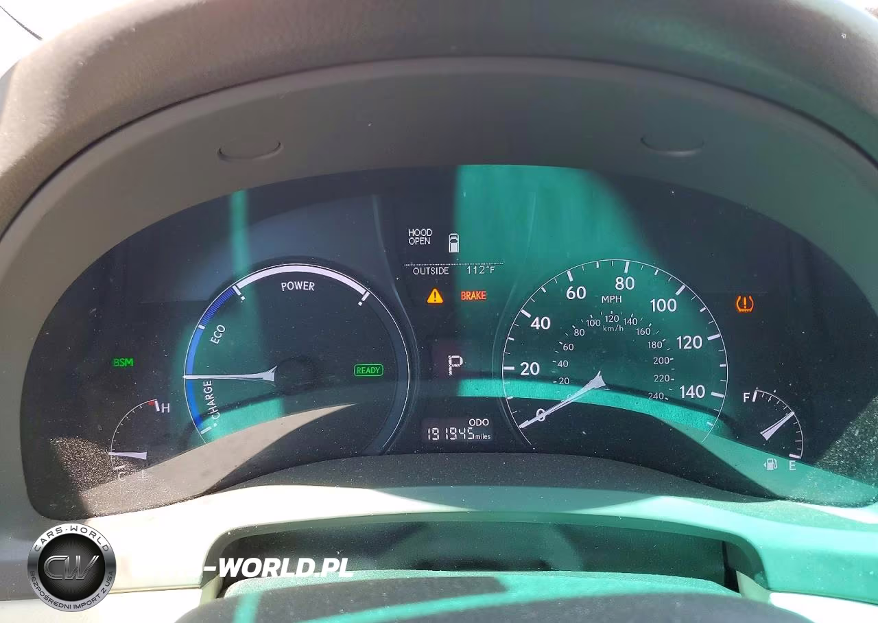 2013 Lexus Rx 450H VIN:JTJBC1BA5D2445739 - 9