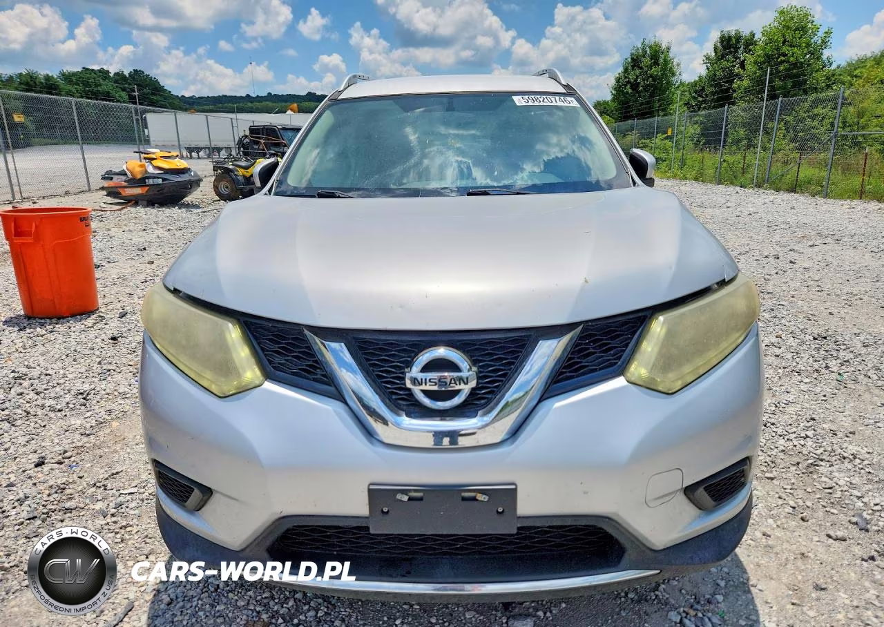 2014 Nissan Rogue Sv VIN:5N1AT2MLXEC758277 - 5