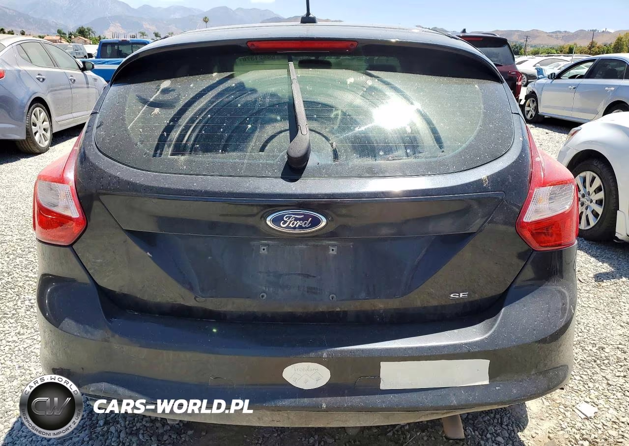 2012 Ford Focus Se VIN:1FAHP3K25CL343233 - 6