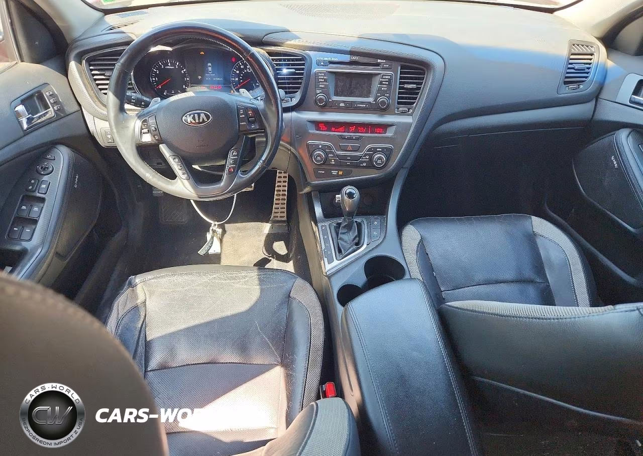 2013 Kia Optima Sx VIN:5XXGR4A68DG183733 - 8