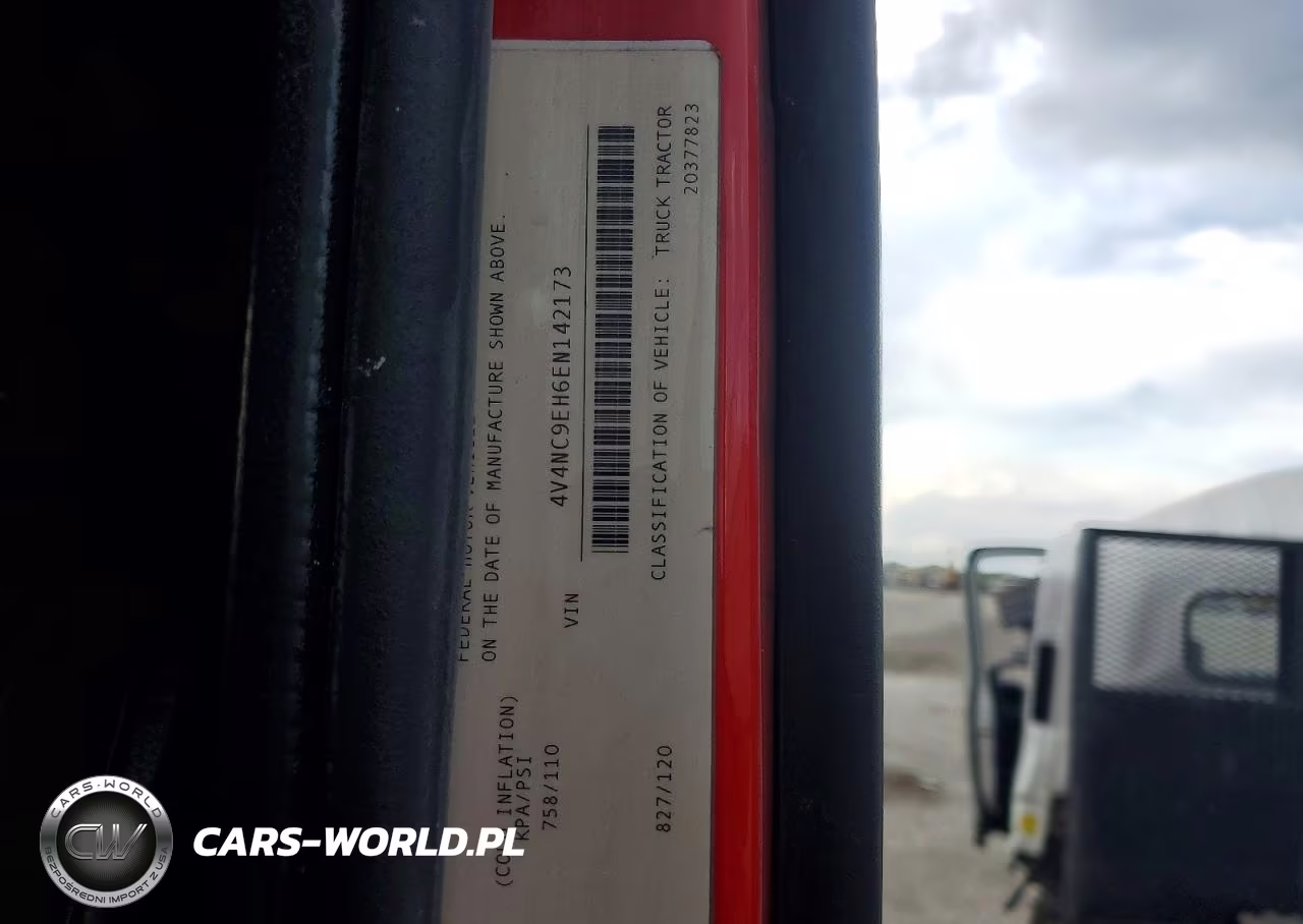 2014 Volvo Vn Vnl VIN:4V4NC9EH6EN142173 - 10