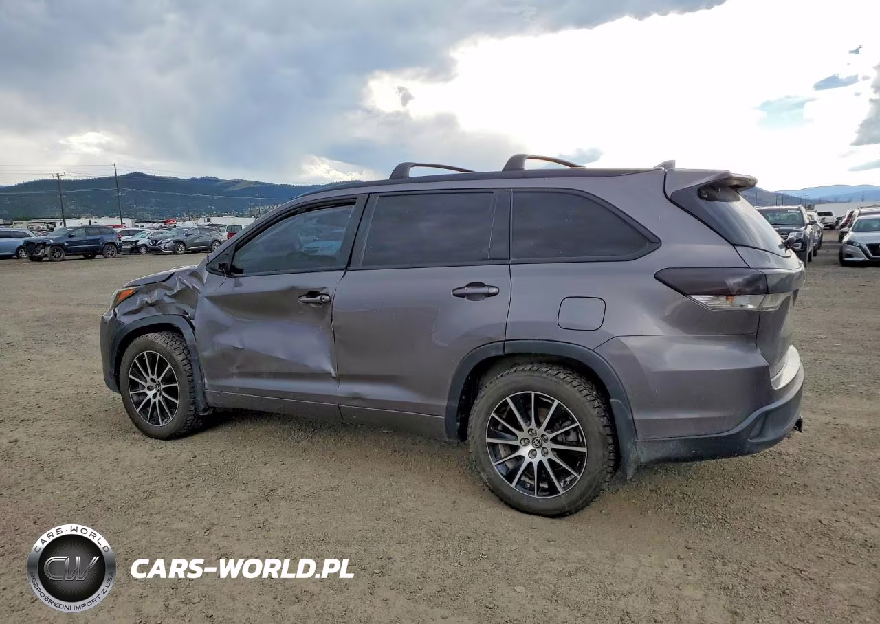 2018 Toyota Highlander Se VIN:5TDJZRFH8JS811328 - 2