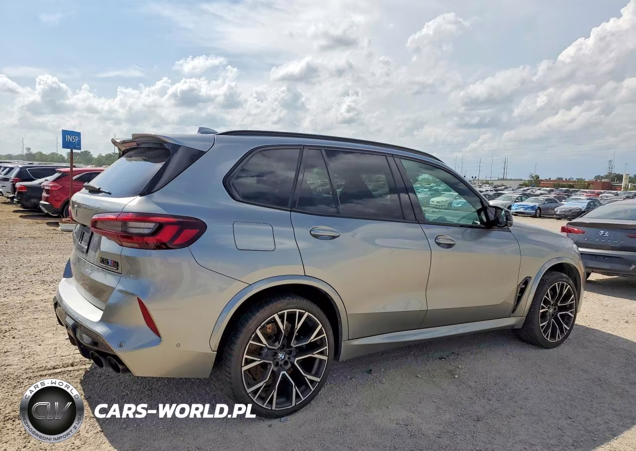 2021 BMW X5 M VIN:5YMJU0C08M9E08942 - 3
