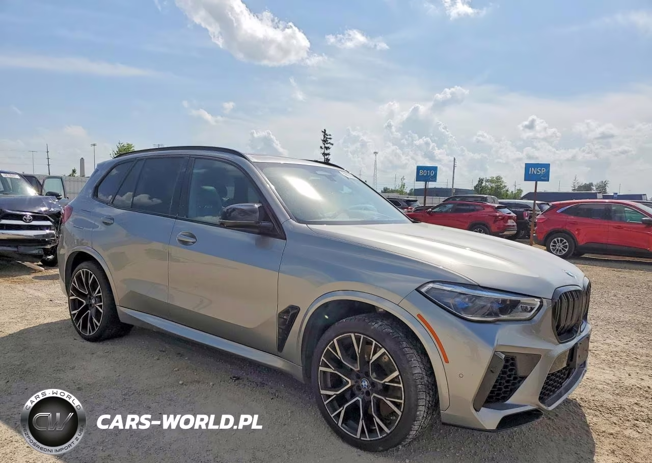2021 BMW X5 M VIN:5YMJU0C08M9E08942 - 4