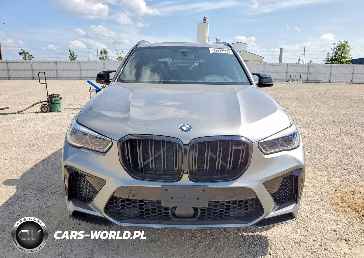 2021 BMW X5 M VIN:5YMJU0C08M9E08942 - 5