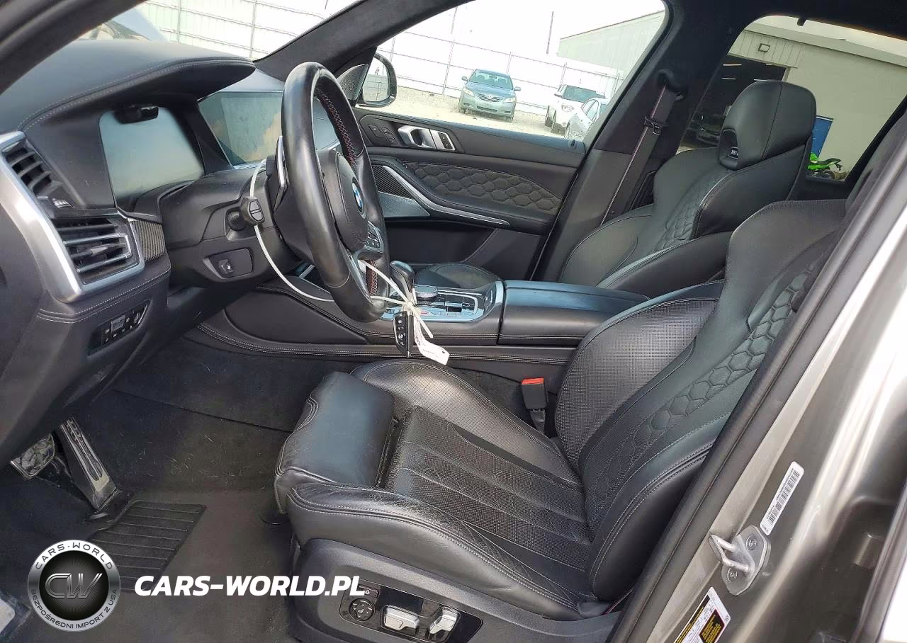 2021 BMW X5 M VIN:5YMJU0C08M9E08942 - 7