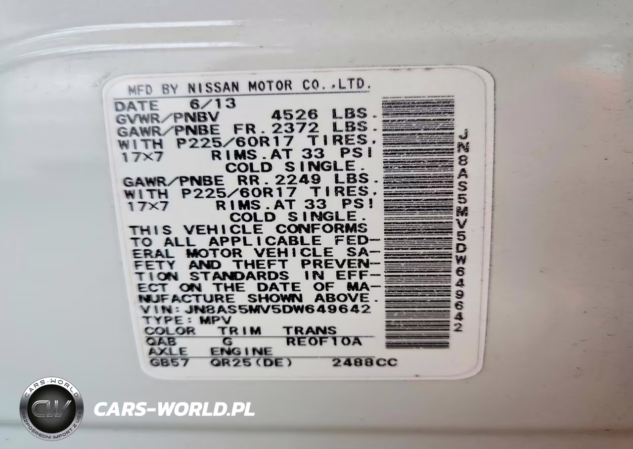 2013 Nissan Rogue S VIN:JN8AS5MV5DW649642 - 13