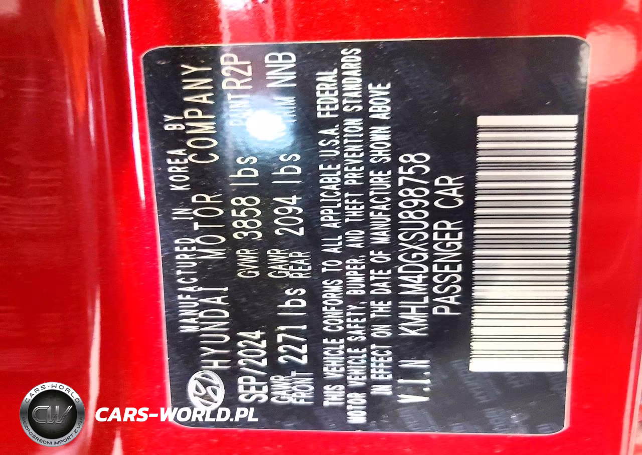 2025 Hyundai Elantra Sel Sport VIN:KMHLM4DGXSU898758 - 12