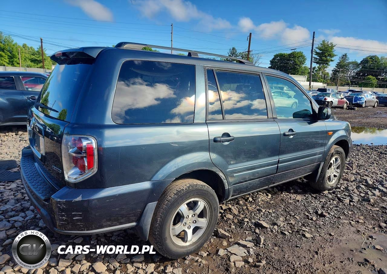 2006 Honda Pilot Ex VIN:5FNYF18436B006089 - 3