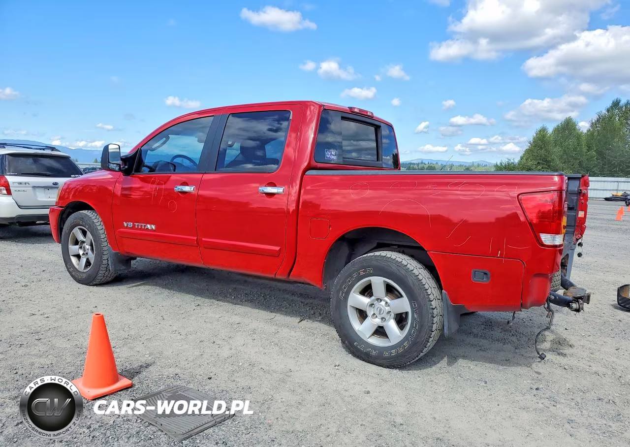 2007 Nissan Titan Xe VIN:1N6AA07BX7N243334 - 2