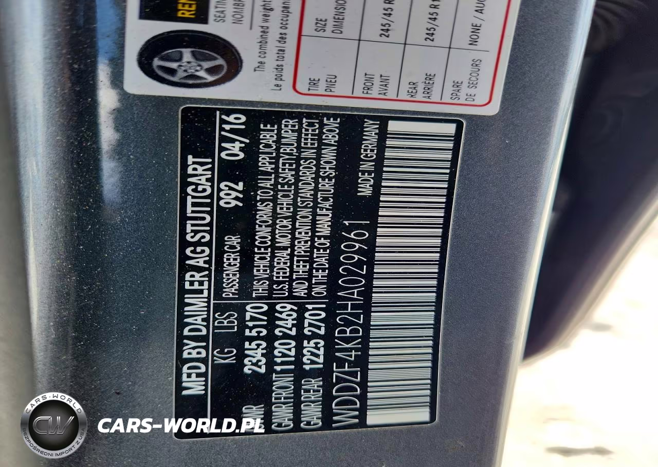 2017 Mercedes-Benz E 300 4Matic VIN:WDDZF4KB2HA029961 - 12