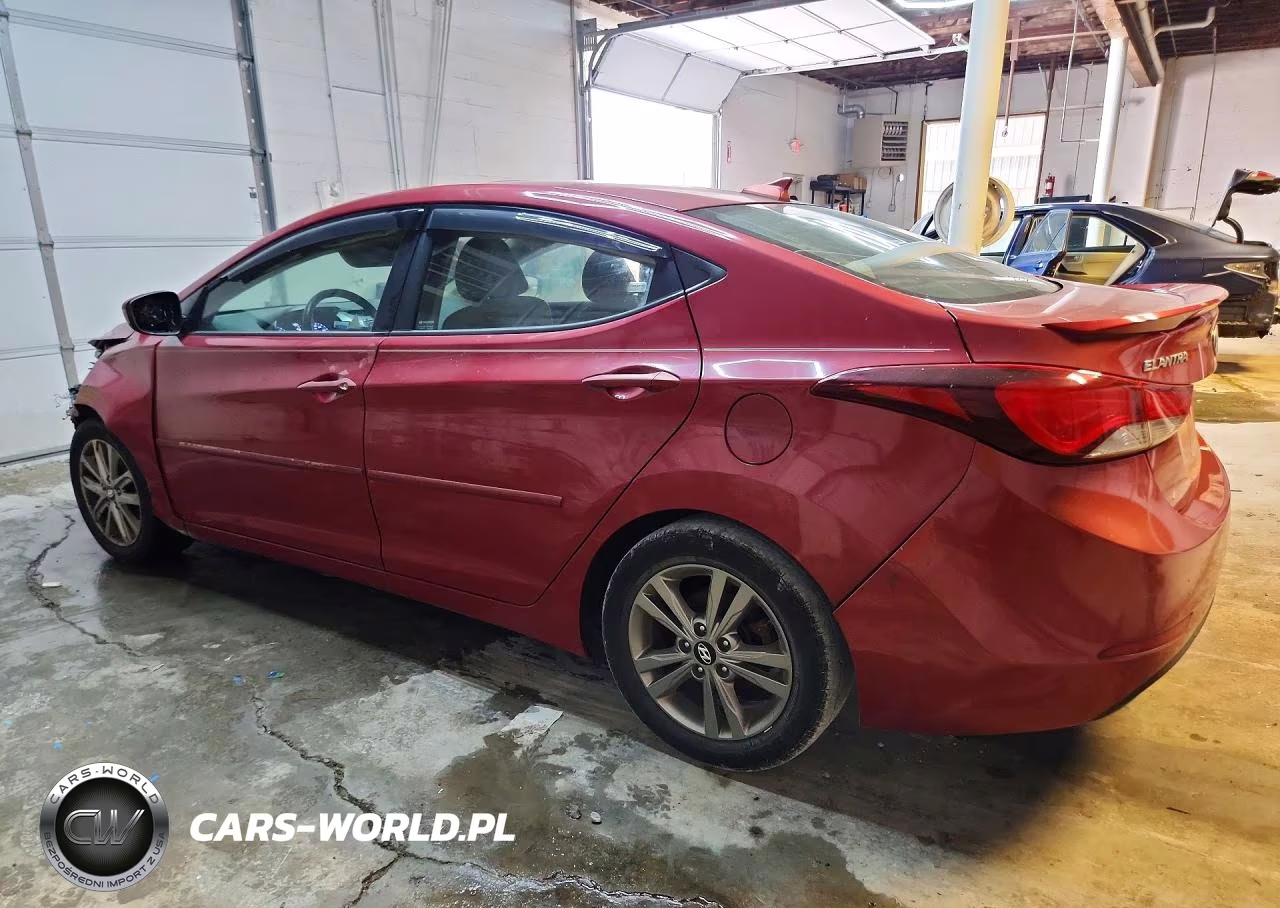 2016 Hyundai Elantra Se VIN:KMHDH4AE4GU520017 - 2