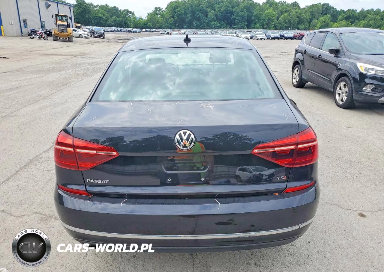 2019 Volkswagen Passat Wolfsburg VIN:1VWLA7A37KC008476 - 6