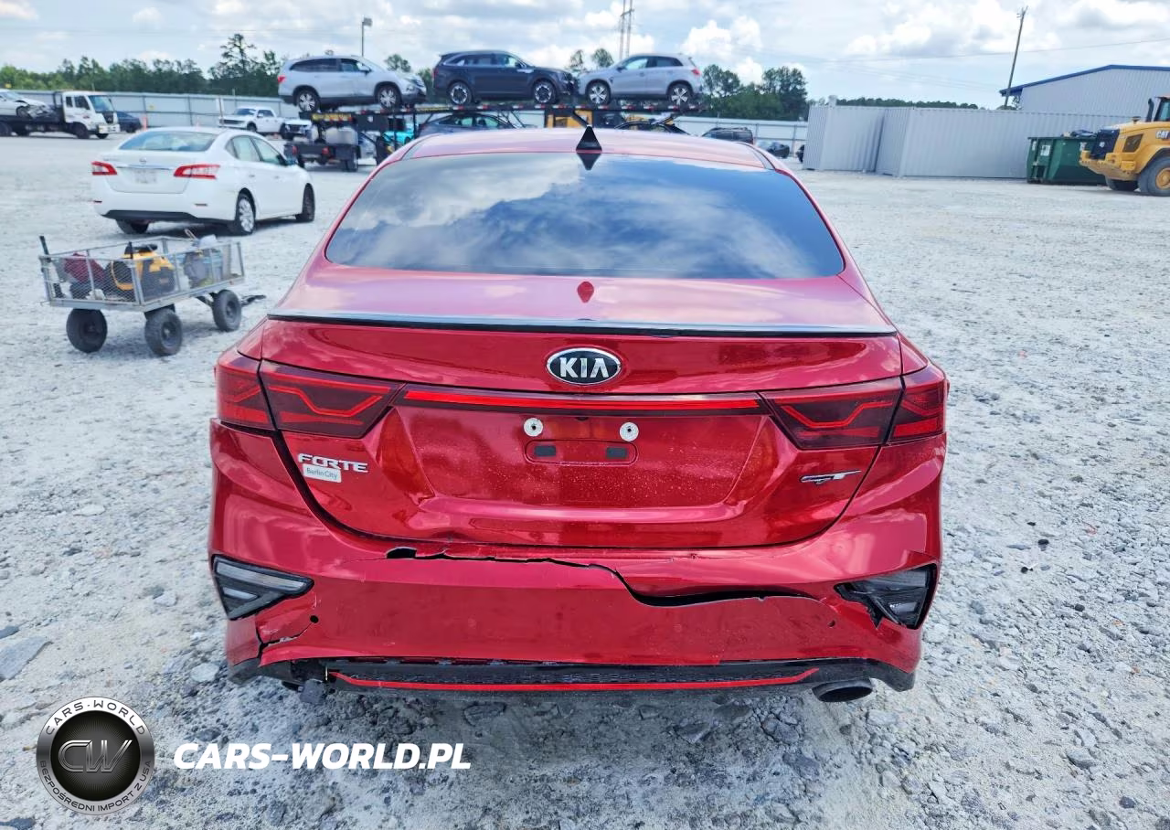 2020 Kia Forte Gt VIN:3KPF44AC7LE168793 - 6