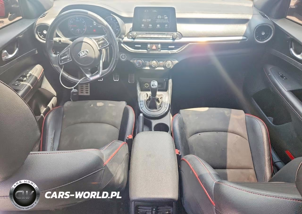 2020 Kia Forte Gt VIN:3KPF44AC7LE168793 - 8